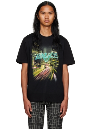 Versace Black City Lights T-Shirt