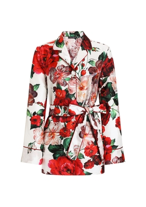 Dolce & Gabbana Silk Floral Shirt