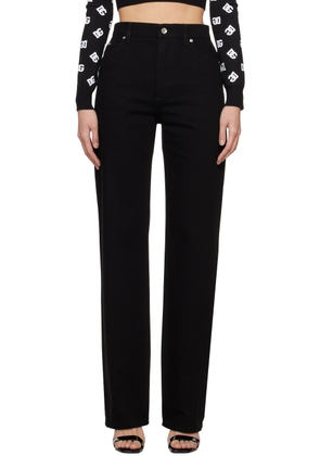 Dolce & Gabbana Black Loose-Fit Jeans