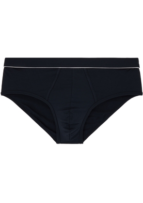 ZEGNA Navy Piping Briefs