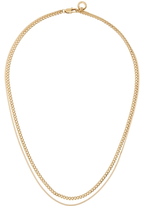 A. P.C. Gold Minimalist Necklace