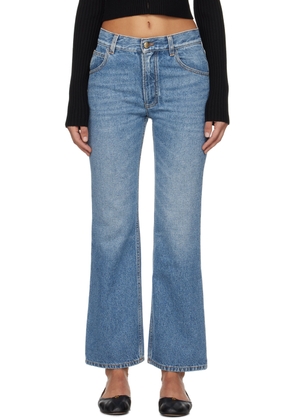 Chloé Blue Merapi Flare Jeans