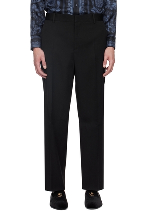Versace Black Formal Trousers
