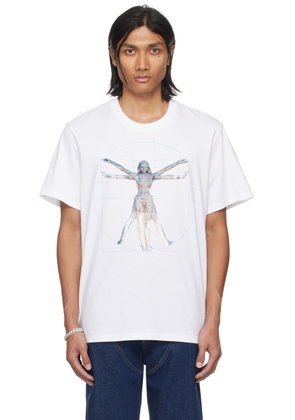 Stella McCartney White Vitruvian Woman T-Shirt