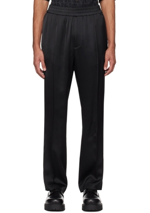 Valentino Black Elasticized Trousers