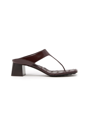 Bottega Veneta Leather Thong Sandals - Moda Operandi