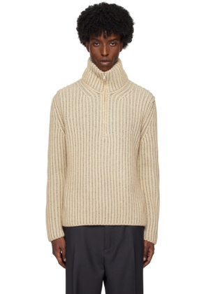ZEGNA Beige Oasi Cashmere Sweater