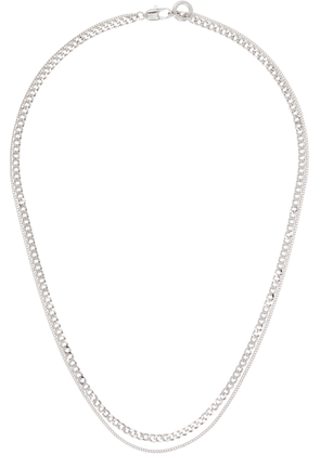 A. P.C. Silver Minimalist Necklace
