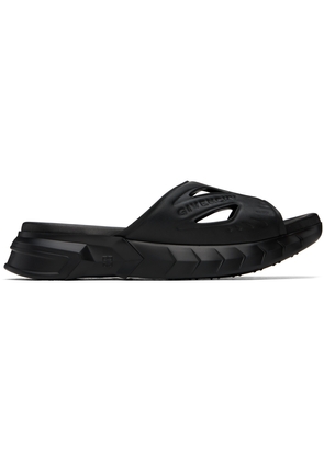 Givenchy Black Marshmallow Slides