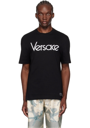 Versace Black 1978 Re-Edition Logo T-Shirt