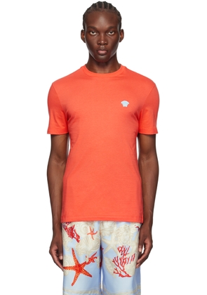 Versace Orange Medusa T-Shirt