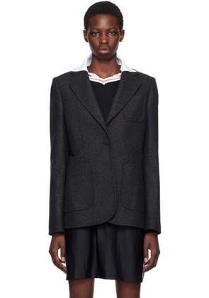 Wales Bonner Gray Iris Blazer