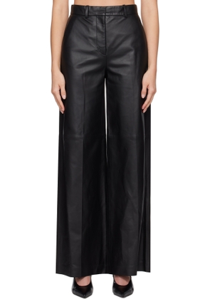 Joseph Black Alana Leather Pants