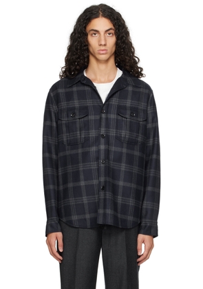 Brioni Navy Vagabond Jacket
