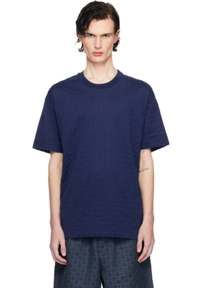 Givenchy Blue Monogram 72 Jacquard T-shirt