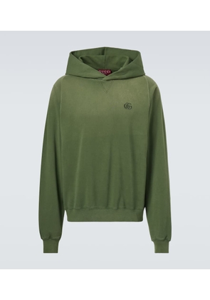 Gucci Double G cotton jersey hoodie
