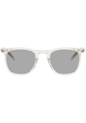 Saint Laurent Transparent Round Sunglasses