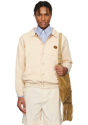 Valentino Beige VLogo Signature Jacket
