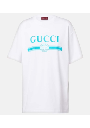 Gucci Logo cotton jersey T-shirt