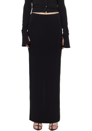 ÉTERNE Black Emma Maxi Skirt