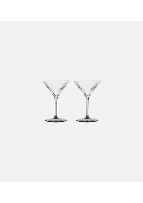 NasonMoretti Set of 2 martini glasses