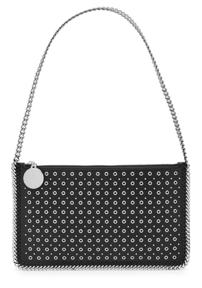 Stella Mccartney Falabella Eyelet Faux-leather Shoulder bag - Black - One Size
