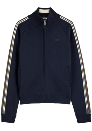 Wales Bonner Fine-knit Track Jacket - Blue - S