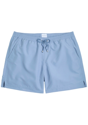 Sunspel Drawstring Swim Shorts - Blue - M