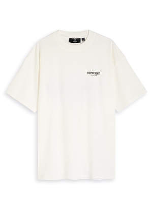 Represent Owners Club Logo Cotton T-shirt - White - L