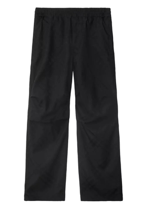 Burberry Check trousers - Black