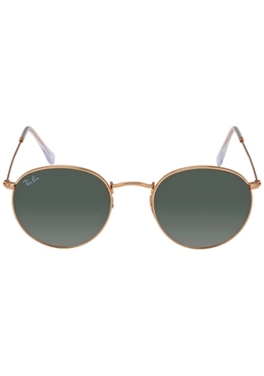 Ray Ban Round Metal Green Classic G-15 Unisex Sunglasses RB3447N 001 50