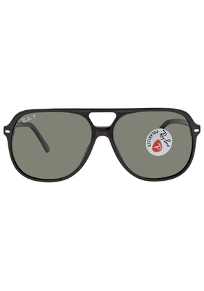 Ray Ban Bill Polarized Green Classic G-15 Square Unisex Sunglasses RB2198 901/58 60