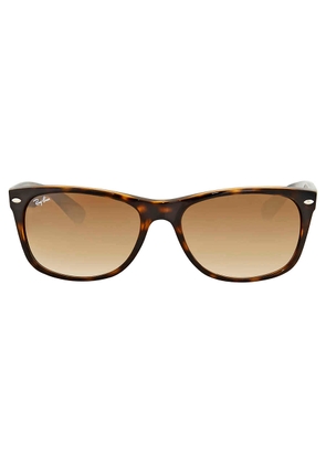 Ray Ban New Wayfarer Classic Light Brown Gradient Unisex Sunglasses RB2132 710/51 58