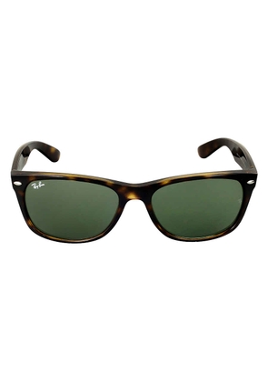 Ray Ban New Wayfarer Classic Green Unisex Sunglasses RB2132 902 52