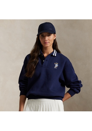 Polo Bear Fleece Long-Sleeve Polo Shirt