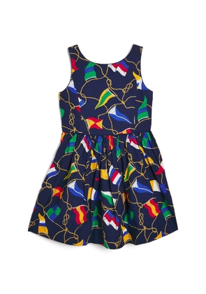 Ralph Lauren Kids Flag Print Dress
