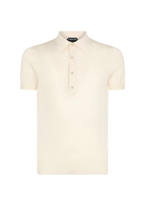 Tom Ford Silk-Blend Polo Shirt
