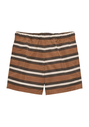 Prada Stripe Swim Shorts
