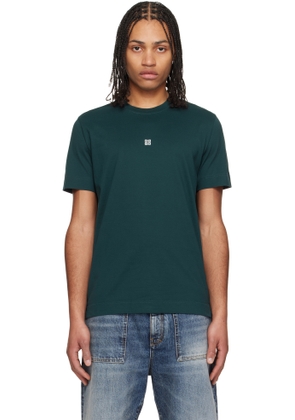 Givenchy Green 4G Embroidery T-shirt