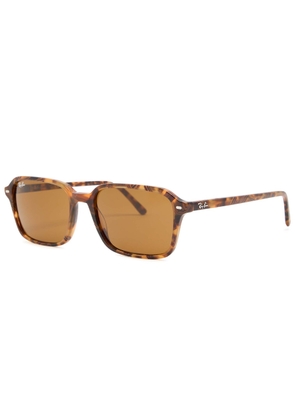 Ray-ban Raimond Rectangle-frame Sunglasses - Brown Havana - One Size