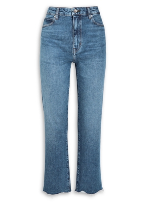 Frame The Ruler Crop Straight-leg Jeans - Blue - 27 (W27 / UK8-10 / S)