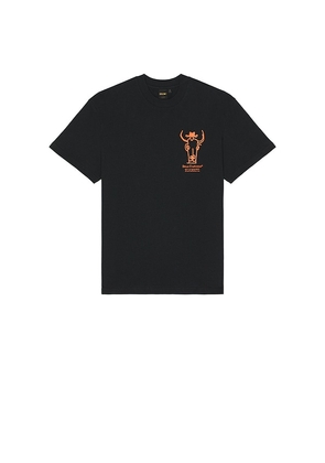 Deus Ex Machina Showdown Tee in Black. Size L. Also in M, S.