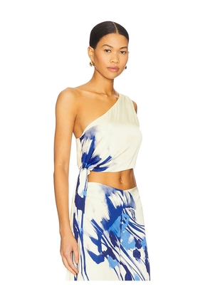 Eugenia Fernandez Sabaji Crop Top in Ivory. Size M. Also in L, S, XS.