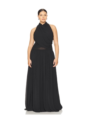 L'Academie by Marianna Amouage Maxi Dress in Black. Size L. Also in M, S.