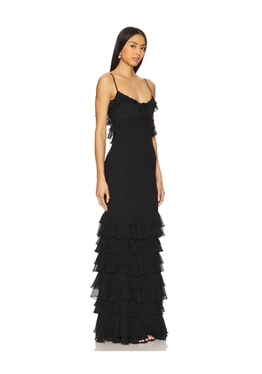 Lovers and Friends x Emma Rose Arles Gown in Black. Size XS. Also in M, S, XL, XXS.