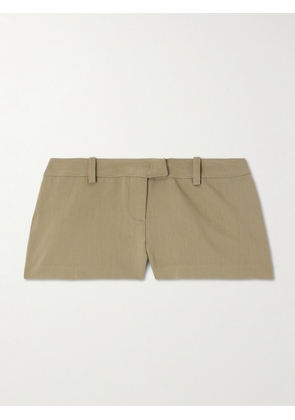 The Frankie Shop - Roma Twill Shorts - Green - XS,S,M,L