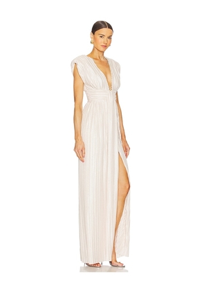 Sabina Musayev Leone Dress in White. Size M. Also in L, S, XS.