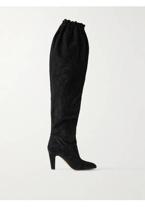 Chloé - Eve Suede Over-the-knee Boots - Black - IT36,IT37,IT37.5,IT38,IT38.5,IT39,IT40,IT41