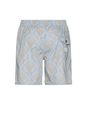 Rhythm Demask Beach Shorts in Blue. Size 30. Also in 32.