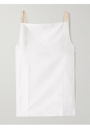 CARVEN - Satin Top - White - FR 34,FR 36,FR 38,FR 40,FR 42